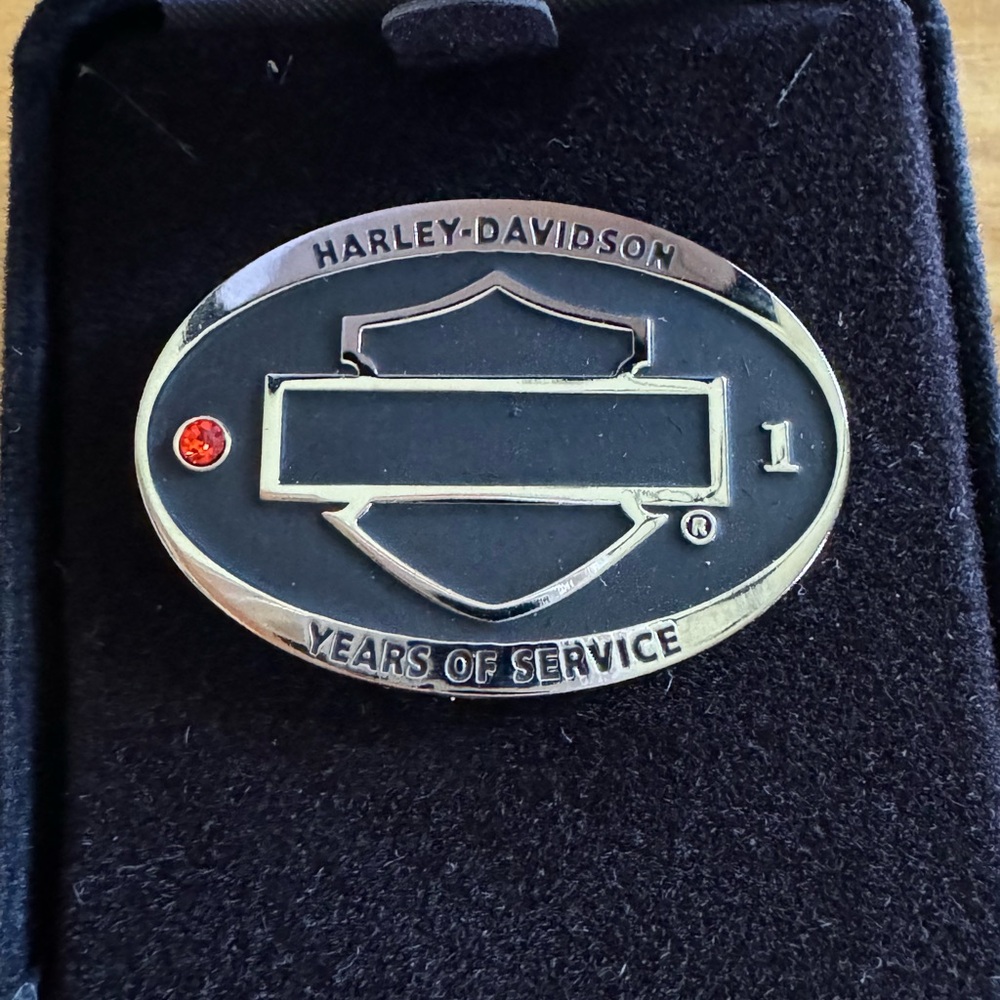 Harley-Davidson One Year Service Pin